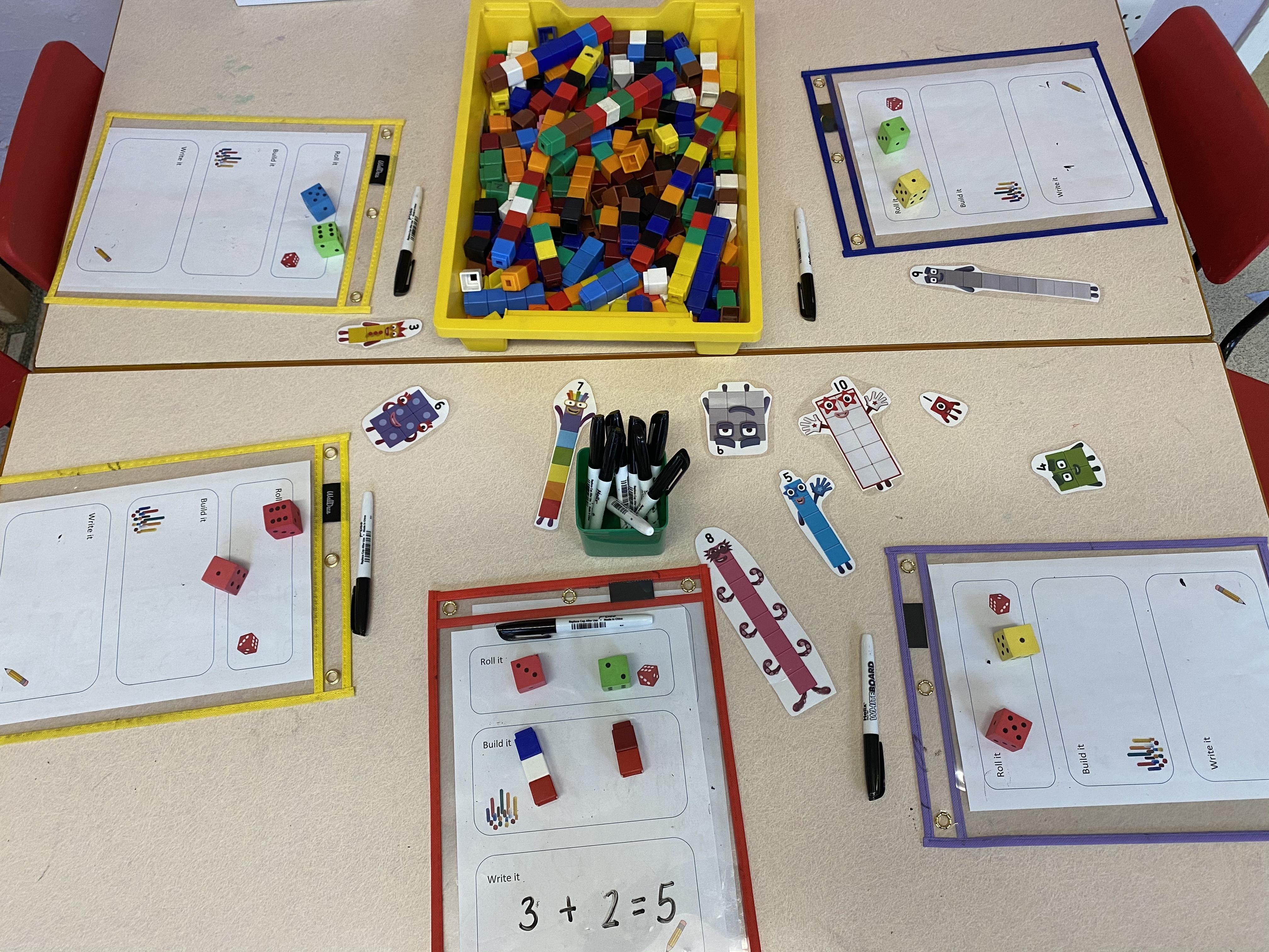 This week we have been using different ways of working out our addition sentences.