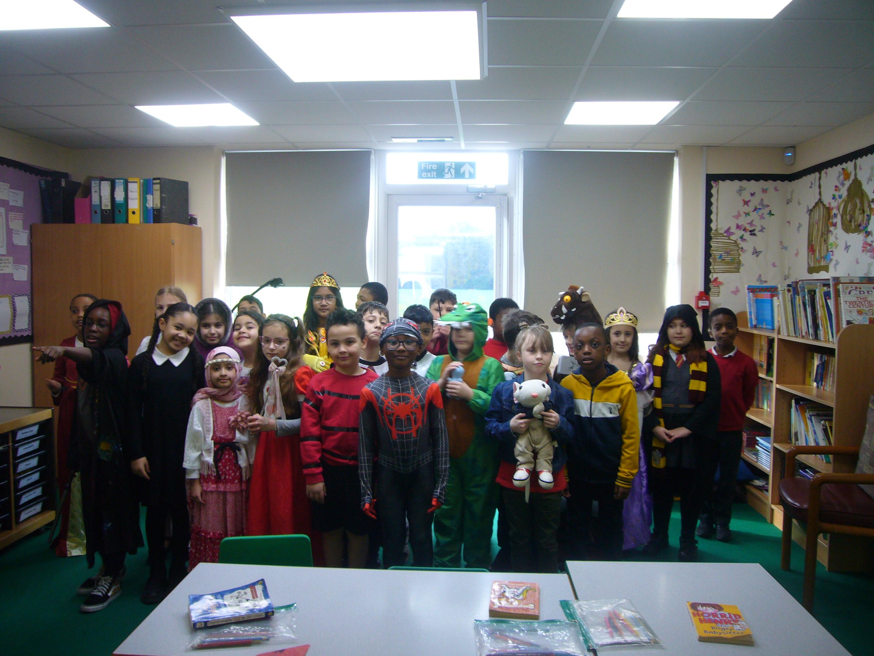 Everyone looked AMAZING!! dressed as their favourite book characters. 